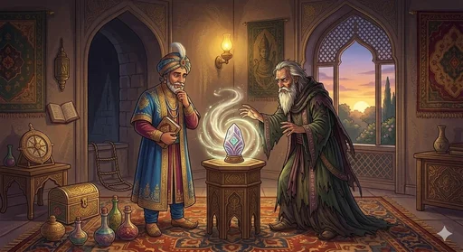 بادشاہ اور سامری جادوگر
