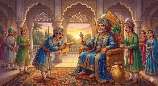 خوشامد پسند بادشاہ
